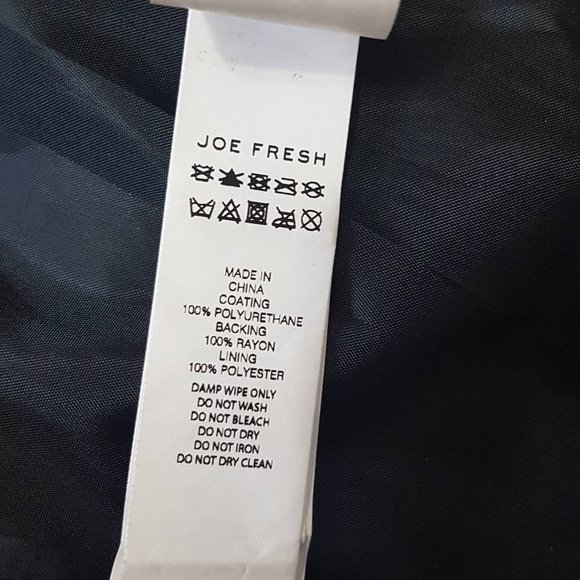 Joe Fresh Vegan Leather Jacket - Picture 10 of 13